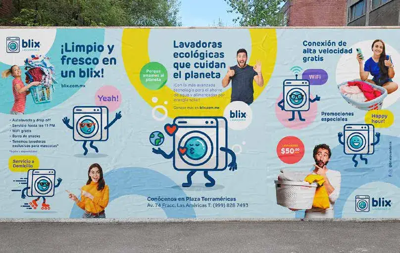 Blix Lavandería, aplicación 1