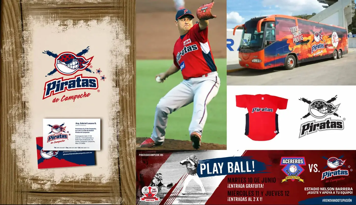 Piratas de Campeche: Rebranding · Liga Mexicana de Béisbol
